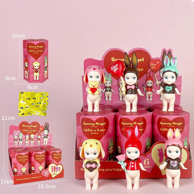 Cute Sonny Angel Hippers Blind Box Love Home Series Action Doll Warm Home Decoration Model Mysterious Children'S Festival Gifts