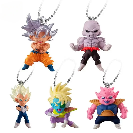 Dragon Ball Super UDM Burst 48 Japan Anime Figures Son Goku Vegeta Pendant Bag Ornament Keychain Gashapon Capsule Toy Kids Gifts