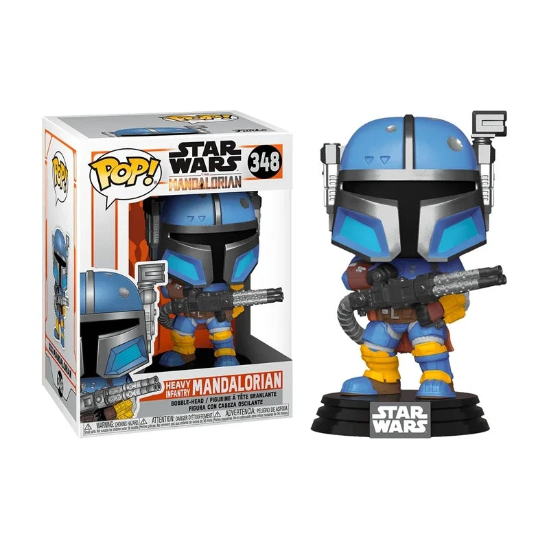 FUNKO POP NEWest Arrival Star-Wars Theme The Mandalorian #348 Limited Edition Decoration Model Toy for Children's Birthday Gift