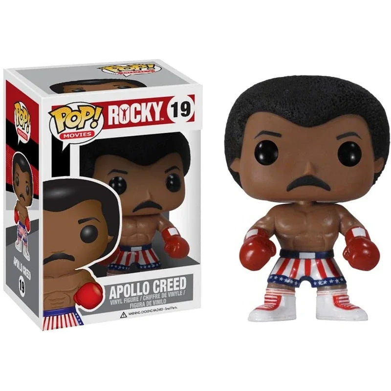 FUNKO POP Team Rocky CLUBBER LANG #20 IVAN DRAGO #21 Pacquiao Manny Pacquiao #37 Vinyl PVC Figure Model Toys for Children Gifts