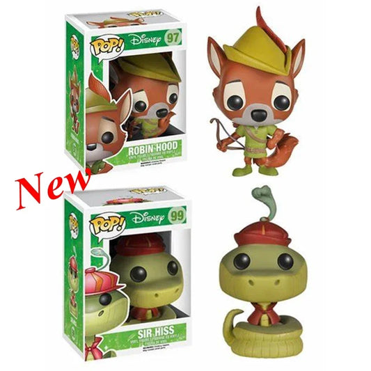 FUNKO POP
 ROBIN HOOD #97 SIR HISS #99 Vinyl Toys Action Figures Collection Model for Children Gift