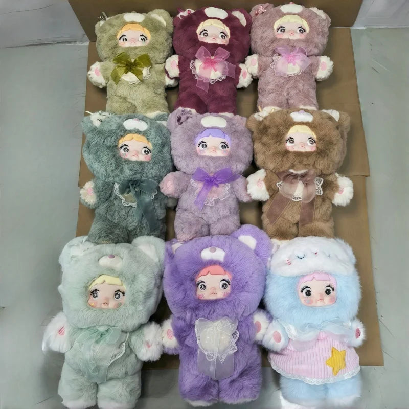 2025 New Hot Sale Nommi Goodnight Bear Series Blind Box Genuine 400% Doll Kawaii Decoration Fashion  Collect Toy Birthday Gifts