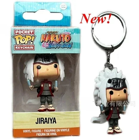 20 styles Funko Narutos KAKASHI Sasuke Kurama anime Action Toys Figures SIX PATH Pain 4cm Keychain Glows in The Dark