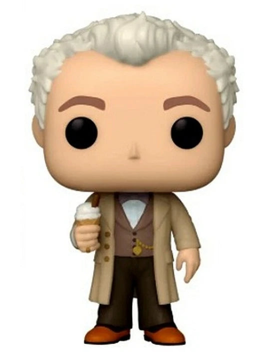 New Arrival Funko Pop! Good Omens Aziraphale Con Libro #1077 Crowley #1078 Vinyl Action Figures Toys for Birthday Best Gift