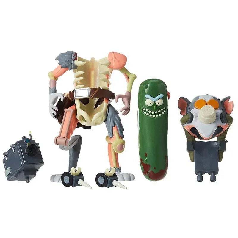 FUNKO Pop Movie TV Pickle Rick Rick And Morty Vinyl Figure Decoration Detachable Toys Action Toy Figures Model Doll for Children