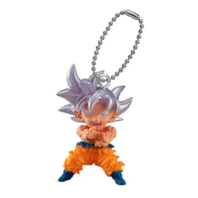 Dragon Ball Super UDM Burst 48 Japan Anime Figures Son Goku Vegeta Pendant Bag Ornament Keychain Gashapon Capsule Toy Kids Gifts