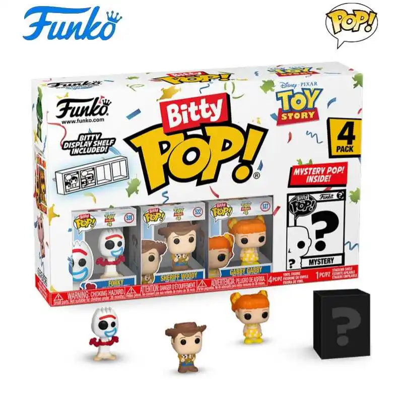 Genuine Funko Pop Various Styles Toy Story Pixar Mini Figure Anime Doll Desktop Ornament Cartoon Action Figure Model Gift