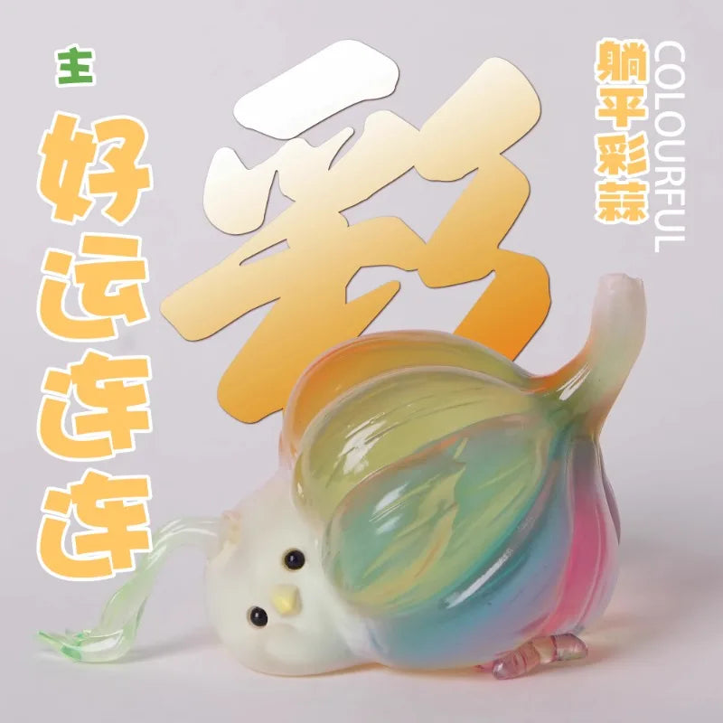 Gashapon Capsule Toy Garlic Bird Funny Cute Model Toys Fiugre Desktop Decoratoion Children Gifts