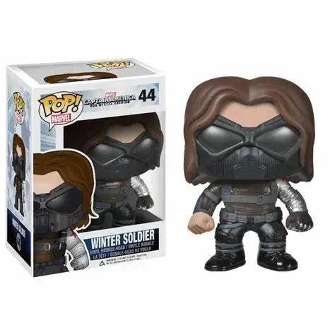 Funko Movies Super Heroes Captain America Winter Soldier 43# 44# 129#  Action Vinyl Figure Model Toys For Children Birthday Gift