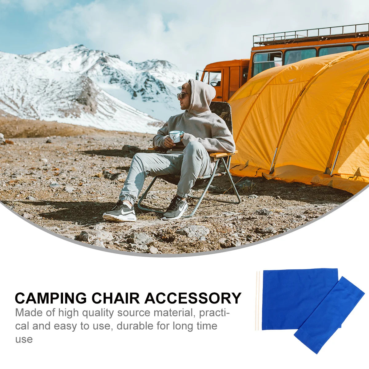 Chair Camping Canvas Cloth Replacement Folding Director Stool Gadget Cushion Chairs Directors Captains Accessory Covers Outdoor