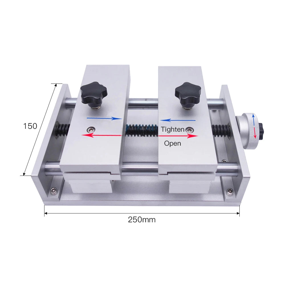 Metal Sheet Holder Marking Attechment Fixed Bracket Metal Fixture Clamp Range 20-90mm for Fiber Laser Marking Machine Card Mark