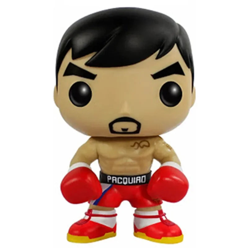 FUNKO POP Team Rocky CLUBBER LANG #20 IVAN DRAGO #21 Pacquiao Manny Pacquiao #37 Vinyl PVC Figure Model Toys for Children Gifts