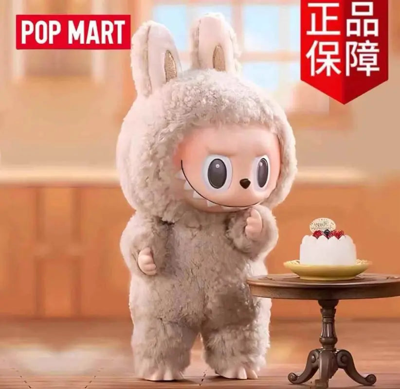 Popmart 100% Generation Labubu Blind Box The Monsters Exciting Macarons Series Toys Cute Action Anime Figure Doll Kid Gifts To