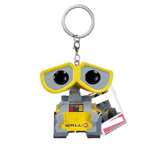 New Keychain Wall-E Robot Wall E & EVE PVC Action Figure Collection Model Toys Pendant Vinyl Figure Collection Model Toys Gifts