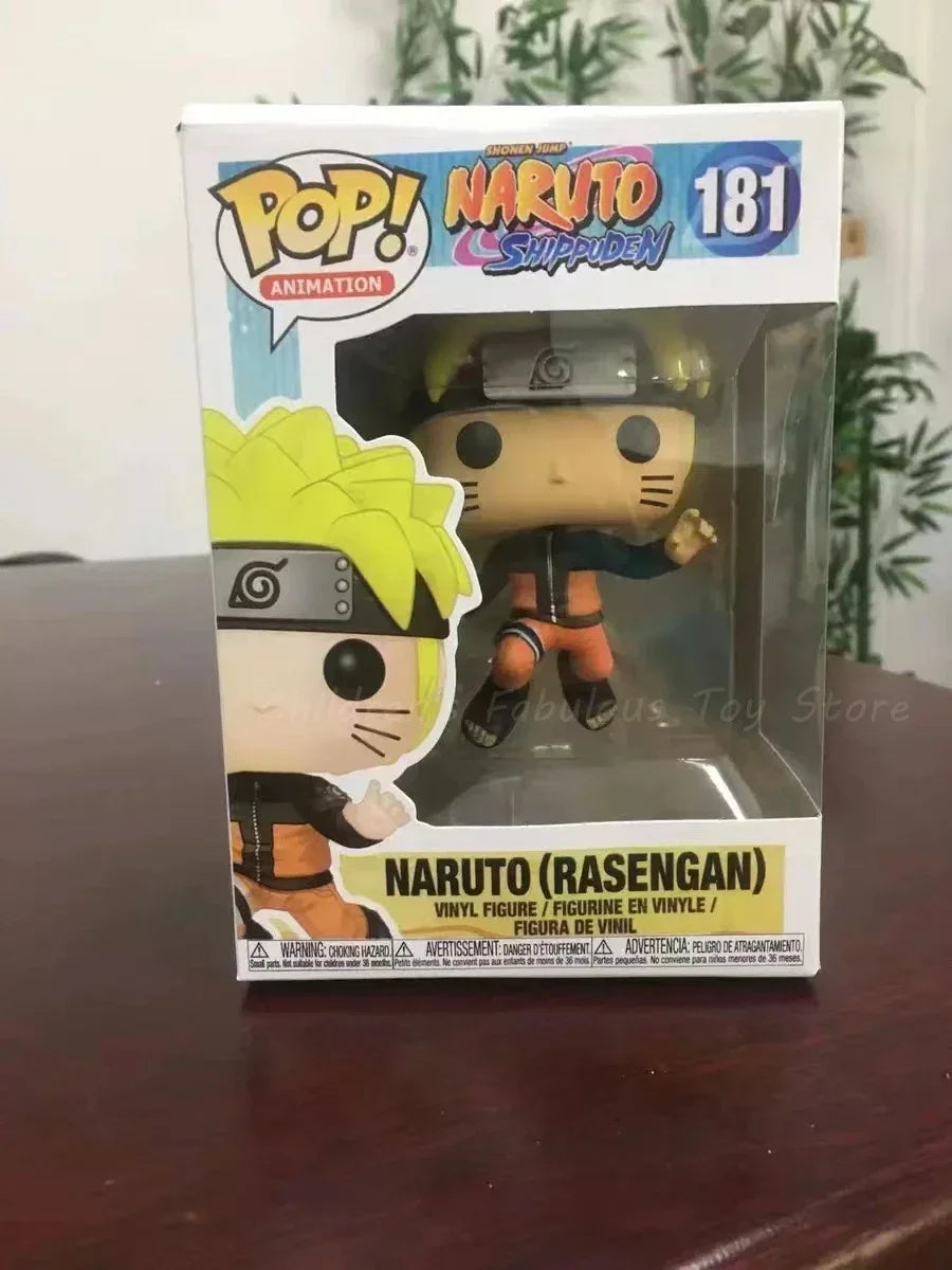 NEW Arrival Funko POP Animation Narutos On GAMAKICHI #106 Narutos (Rasengan) #181 Anime Action Figures Dolls Collection Toys