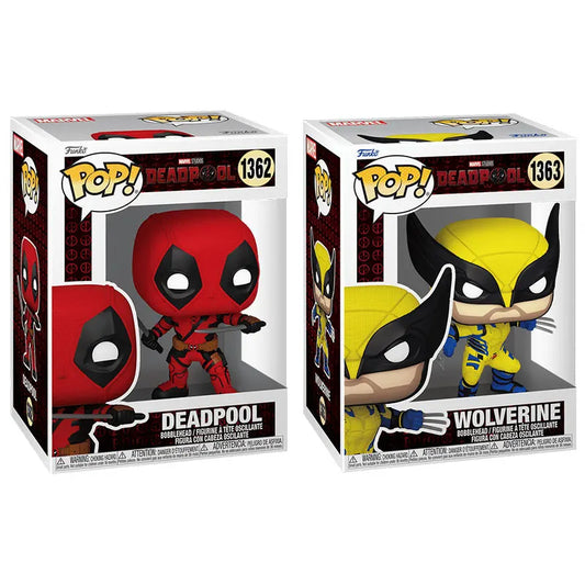 FUNKO POP Marvel Model Toys Deadpool X-Men Wolverine Action Figures Toys Collectible Limited Edition Figureine Doll Kids Gifts