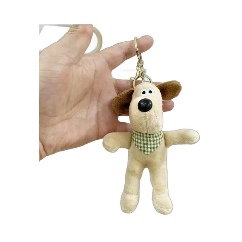 Cartoon Plush Key Pendant Cute Dog Plush Pendant Plush Toy Keychain Girl Gift Cartoon Doll Doll Grab Machine Doll Key Pendant ﻿