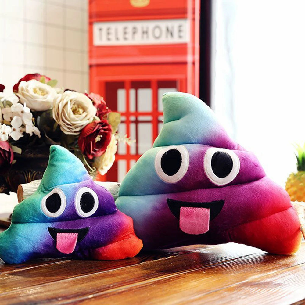 Many  Size Poo Expression Plush Toys Friends Funny  Freative Poo Funny Doll Send Friends Children Birthday Christmas Gift