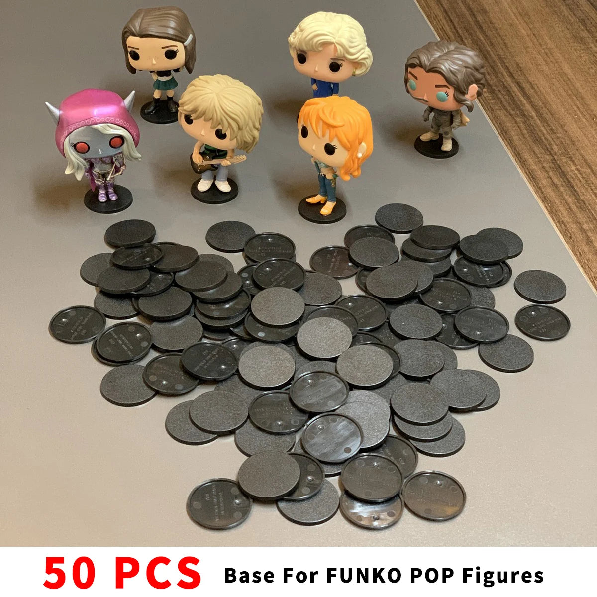 Display Bases Stand Fit For Funko POP Figurine Action Figure Toys 40mm Games Models nano glue dots Children Gift Ideas