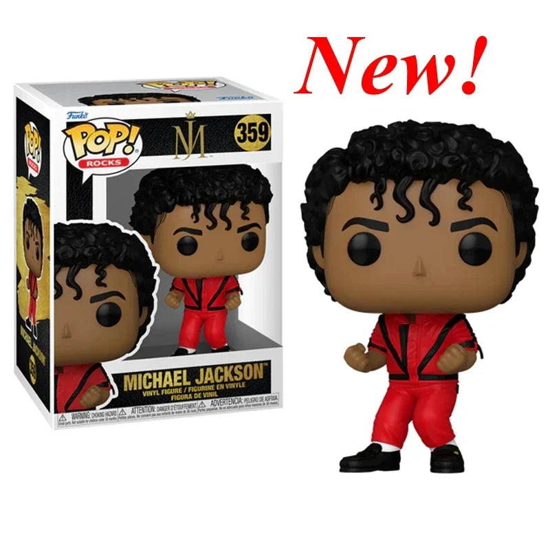 Funko POP BILLIE JEAN 22 beat it 23 SMOOTH CRIMINAL 24 BAD 25 MICHAEL JACKSON 26 345 352 359 Action Figure Collection Model Toys