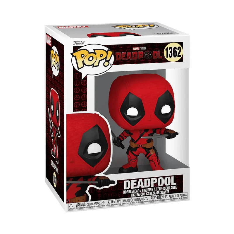 FUNKO POP Marvel Model Toys Deadpool X-Men Wolverine Action Figures Toys Collectible Limited Edition Figureine Doll Kids Gifts