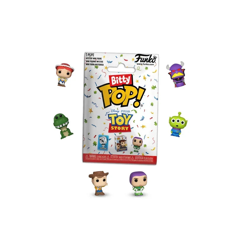 Funko Bitty Pop Disney Toy Story Blind Box Toy Mini Anime Figure Model Doll Toys Collect Ornaments Kids Gifts