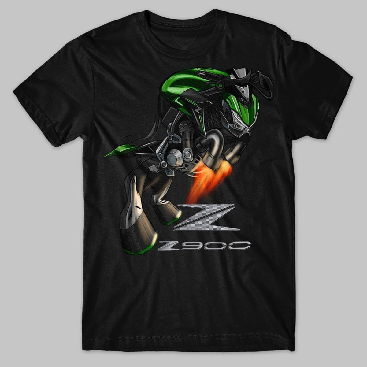 Classic Japanese Motorcycle Z900 Bull Inspiration T-Shirt 100% Cotton O-Neck Short Sleeve Summer Casual Mens T-shirt Streetwear