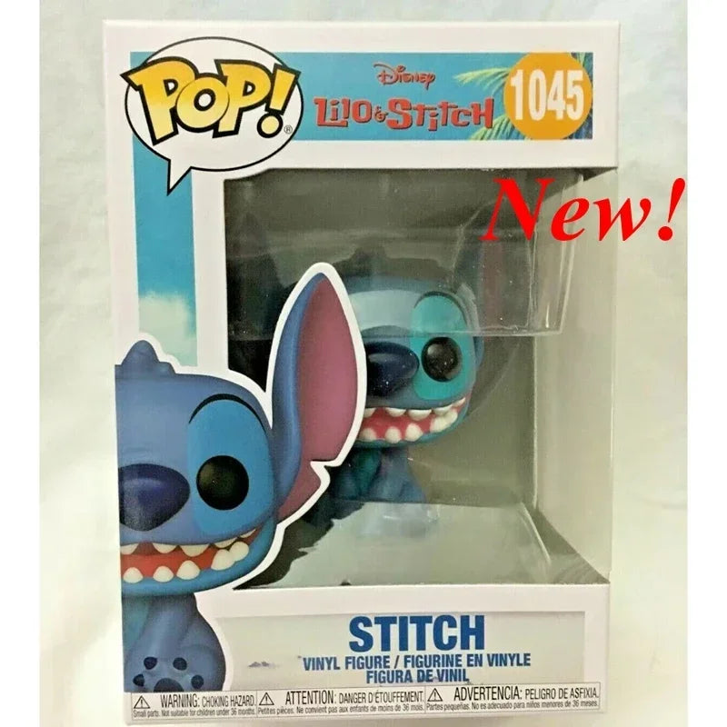 Funko Pop New Disney Stitch Series 1048 Scrump 126 Lilo 124 127 636# 159# Aloha #203 #1045 Action Figures Collection Toys Gift