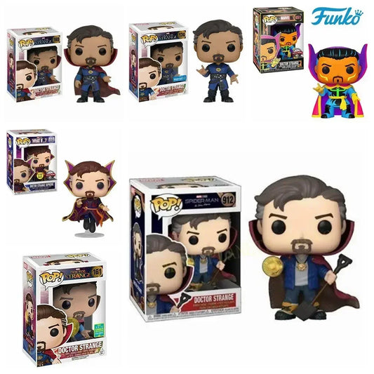 FUNKO POP Marvels The Avengers Doctor Strange 651# 874# 161# 169# 174# Bobble Head Toy Vinyl Action Toy Figures Collection  Toys