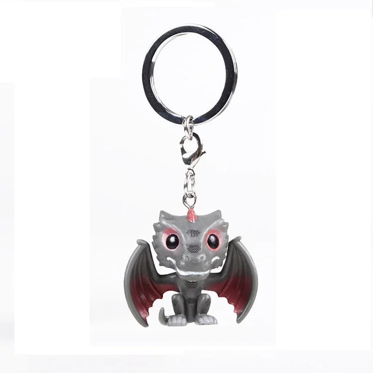 FUNKO Keychains all Albuses Dumbledorer Ron Granger Dobby LORD VOLDEMORT Vinyl Action Figure Toys Bobble Head Keychain