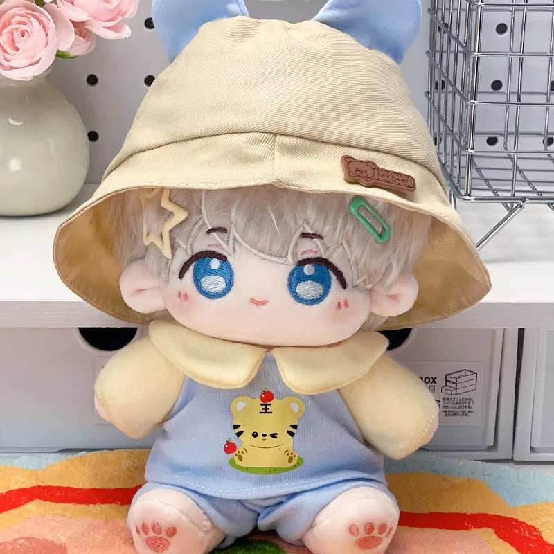 20cm Anime Love And Deepspace Xavier Rafayel Zayne Sylus Plush Doll Cotton Body Change Clothes Outfit Stuffed Toy Cosplay Gift