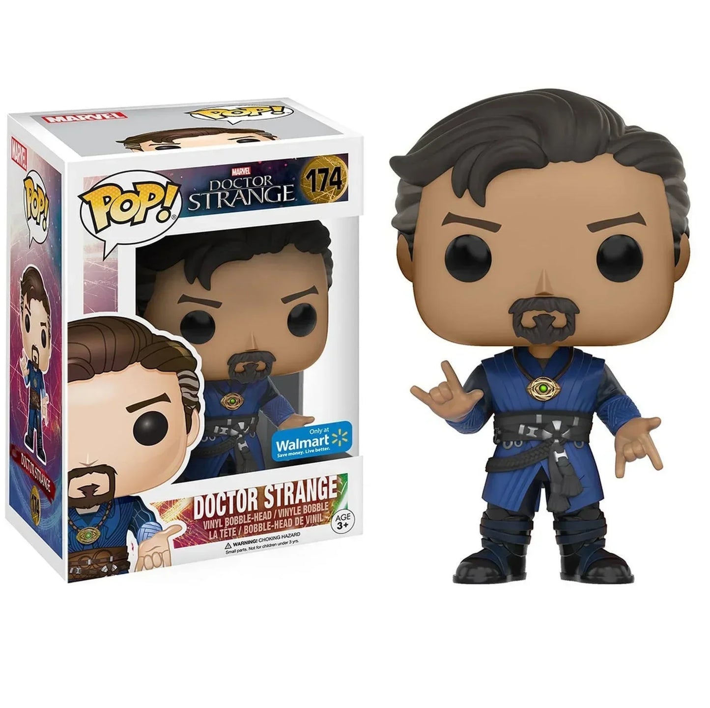 FUNKO POP Marvels The Avengers Doctor Strange 651# 874# 161# 169# 174# Bobble Head Toy Vinyl Action Toy Figures Collection  Toys