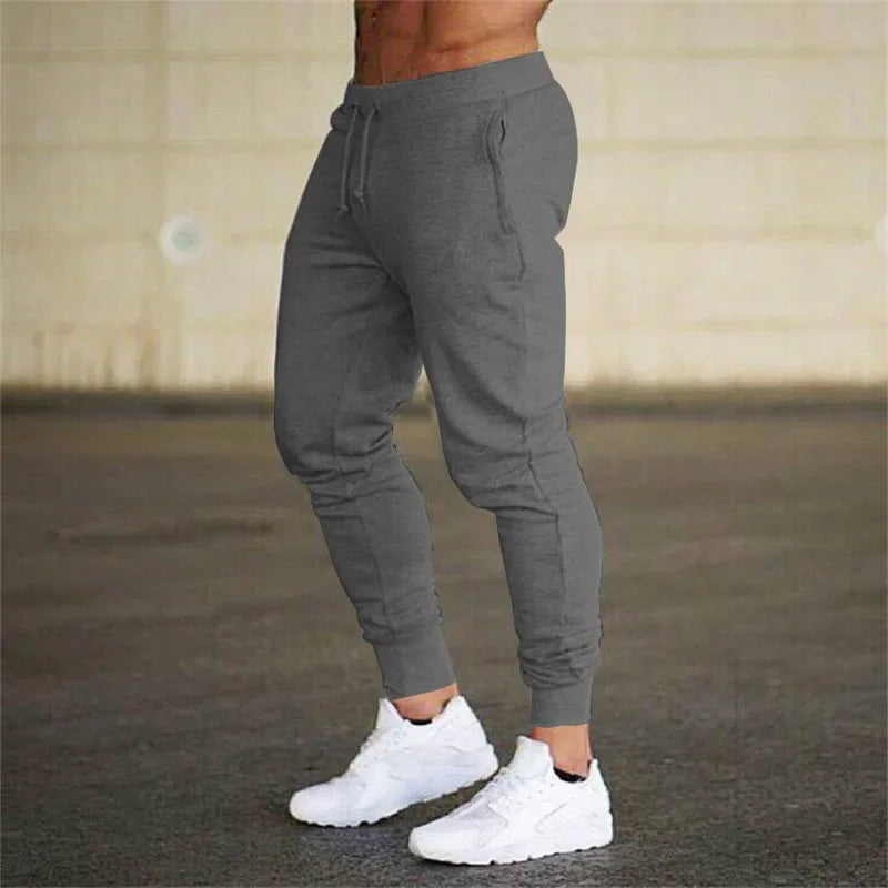 Spring and Autumn Thin Men's Sweatpants Pants Men's Running Sports Pants Summer Outdoors Movement Workout Pants S-3XL