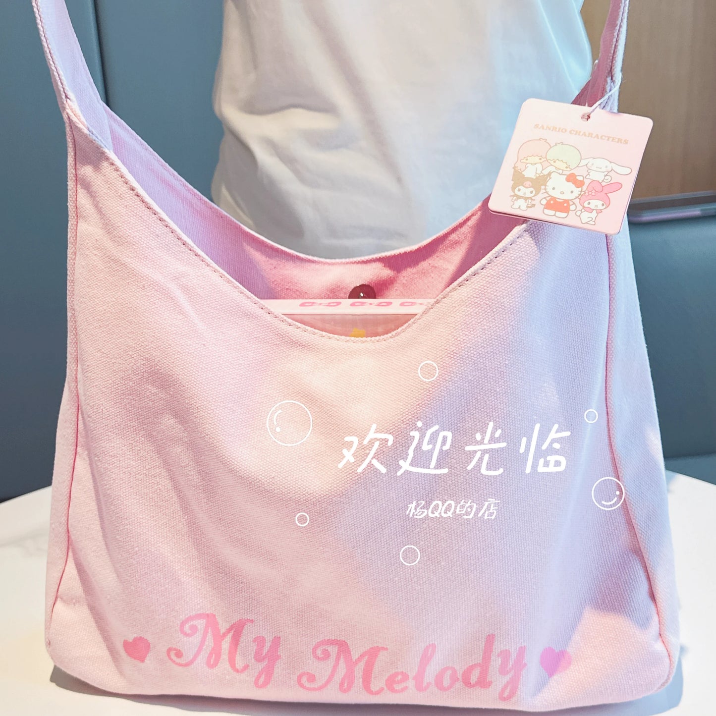 Genuine Melody Crossbody Bag Tutorial Bag Birthday Gift Birthday Souvenir Girl Ten Years Old High Quality Back-To-School Gift