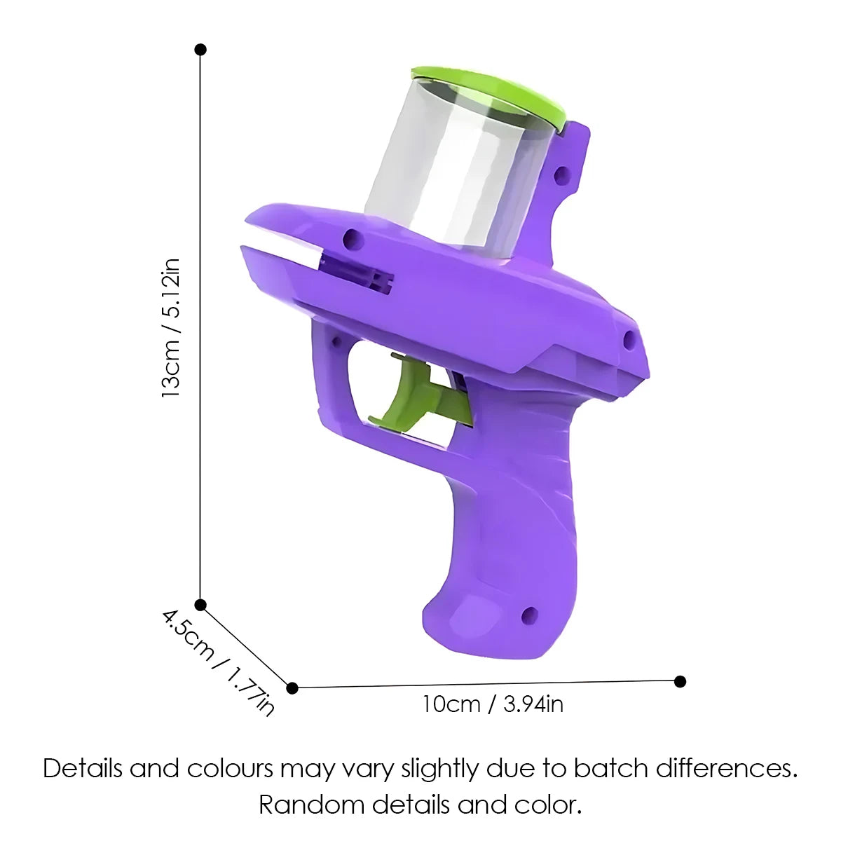 Kids Outdoor Game Foam Disc Gun Toy Flying Disc Shooting Launcher Gun Double Parent-child Interactive Children Toy