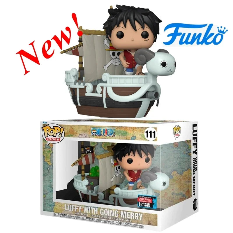 NEW FUNKO POP ONE PIECE series Toy Whitebeard 1270 limited Gol D. Roger 1274 Eustass Kid 1287 Model Action Figure Toys for Gifts