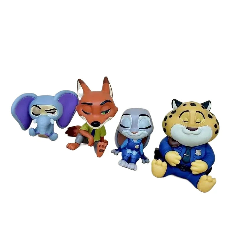 Crazy Animal City Shoulder To Shoulder Twister Judy Nick Benjamin Pendulum Military Action Figures Boys Toys Birthday Gift