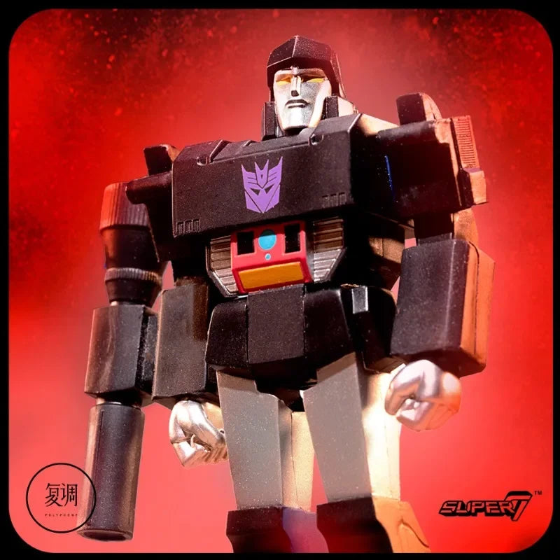 In Stock Super7 Transformers Black Friday Limited 3.75 Inch Reaction Figure Gift Collection Toy