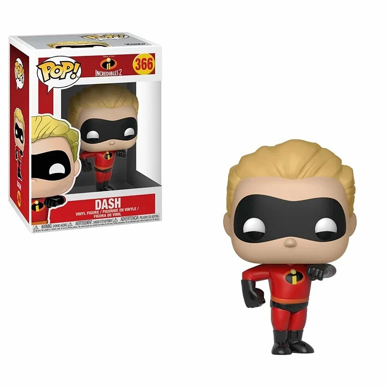 Funko Pop Incredibles 2 #363 #364#365 Jack-jack #367 Screensliver #369 Figures Toys Vinyl Doll Collection Model for Gift