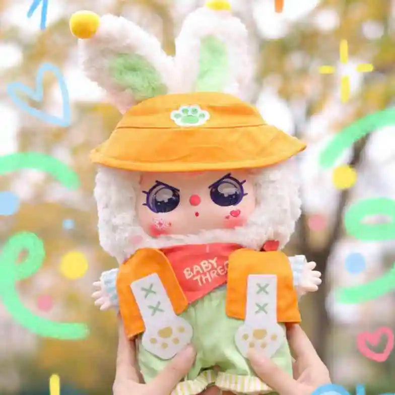 Authentic Baby Three Three Year Old 400% Second Generation Trendy Play Plush Blind Box Doll Gift Handmade Ornament Cute Gift