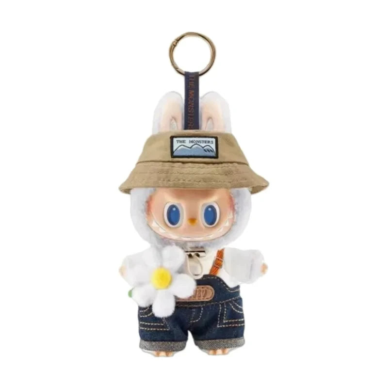 2025 Hot Sale Blind Box Replica 1:1 The Monsters Labubu Series Fall In Wild Desktop Toy Tide Play Pendant Keychain Birthday Gift