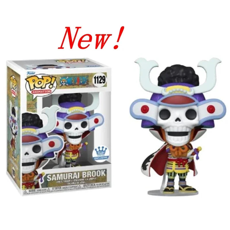 NEW FUNKO POP ONE PIECE series Toy Whitebeard 1270 limited Gol D. Roger 1274 Eustass Kid 1287 Model Action Figure Toys for Gifts