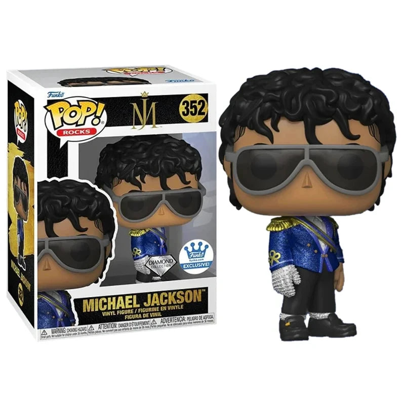 Funko POP BILLIE JEAN 22 beat it 23 SMOOTH CRIMINAL 24 BAD 25 MICHAEL JACKSON 26 345 352 359 Action Figure Collection Model Toys