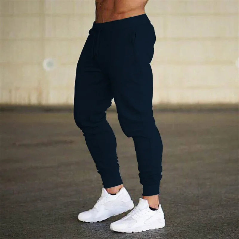 Spring and Autumn Thin Men's Sweatpants Pants Men's Running Sports Pants Summer Outdoors Movement Workout Pants S-3XL