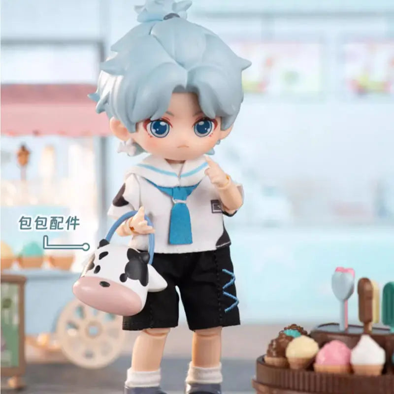 Blind Box 1/12 Bjd PEETSOON Male Classmate Series Mystery Box Obtisu1 Dolls Kawaii Cute Action Anime Figure Toys Gift