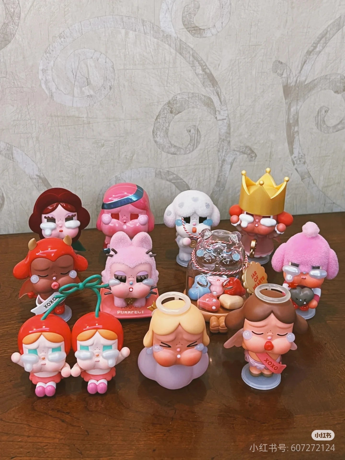 Original Crybaby Crying For Love Series Blind Box Kawaii Hot Mystery Box Anime Figure Decoration Valentine'S Day Gifts