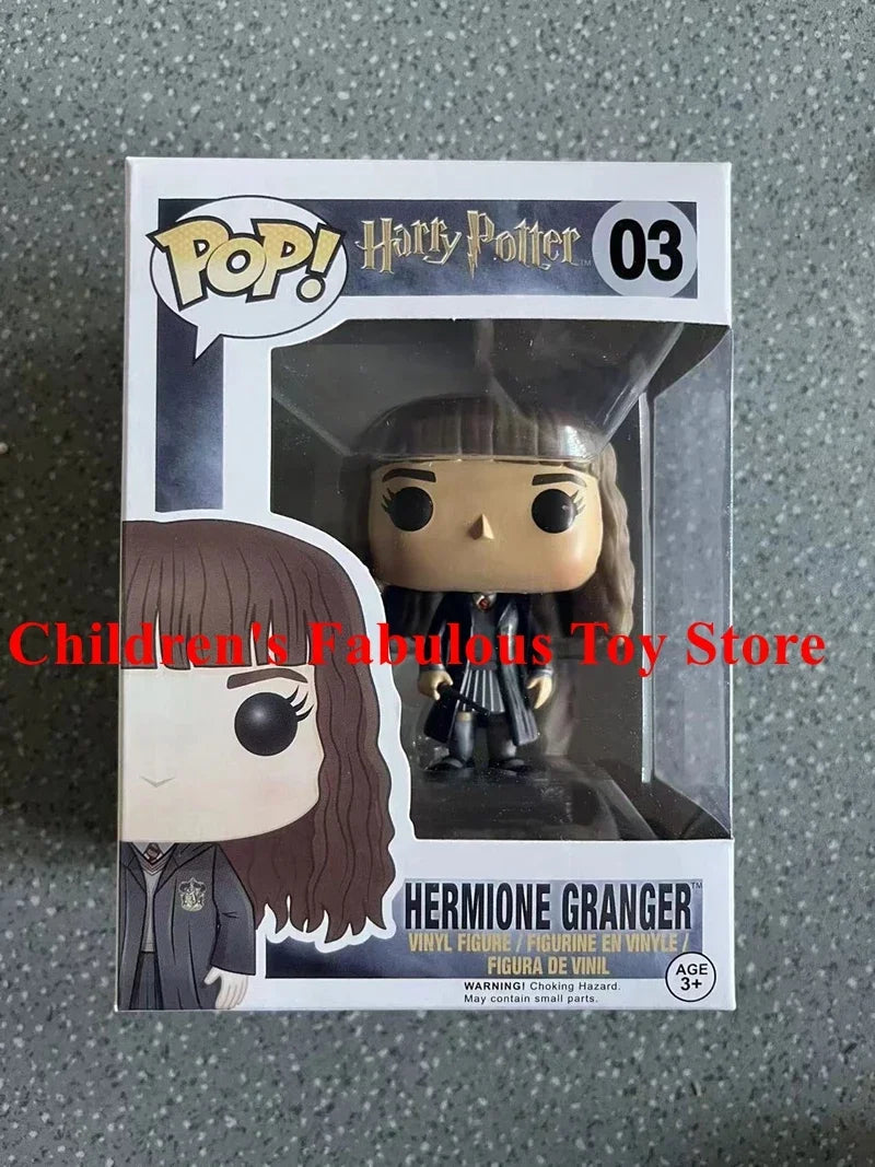 FUNKO POP Movie LUNA Hermione RON GINNY Rubeus Hagrid Vinyl Action Figure Model Collectible Model Toy With Box