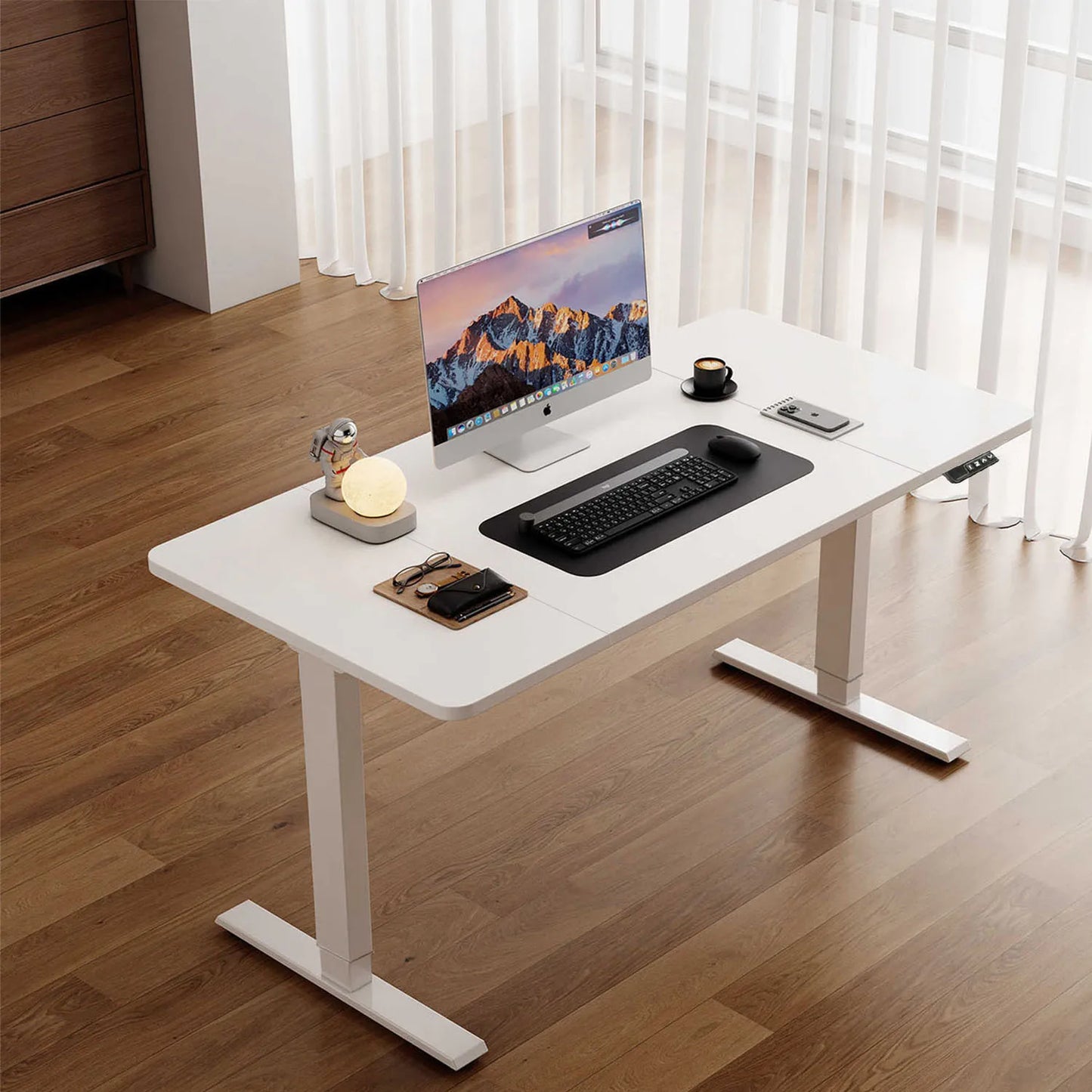 Electric height adjustable sports table suitable for office desks, computer desks gaming desks 1200/1400mm Motion Desk