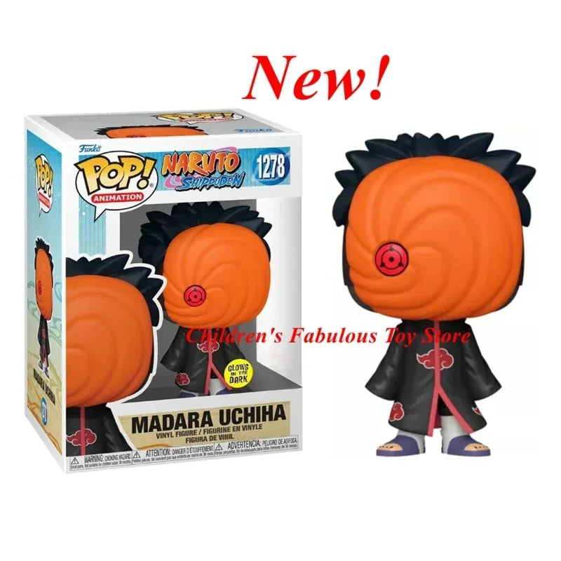 NEW FUNKO POP NARUTOes 71 Sasuke 72 179 978 Madara Uchiha 1200 1233 1278 1381 Action Figure Vinyl Collection Model Toy for Gifts