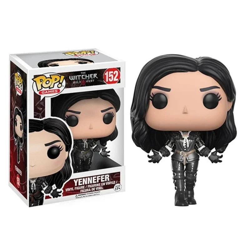 FUNKO POP
 The Witchers 3 YENNEFER #152 TRISS #153 Vinyl Action Figure Model Toys for Children Gifts